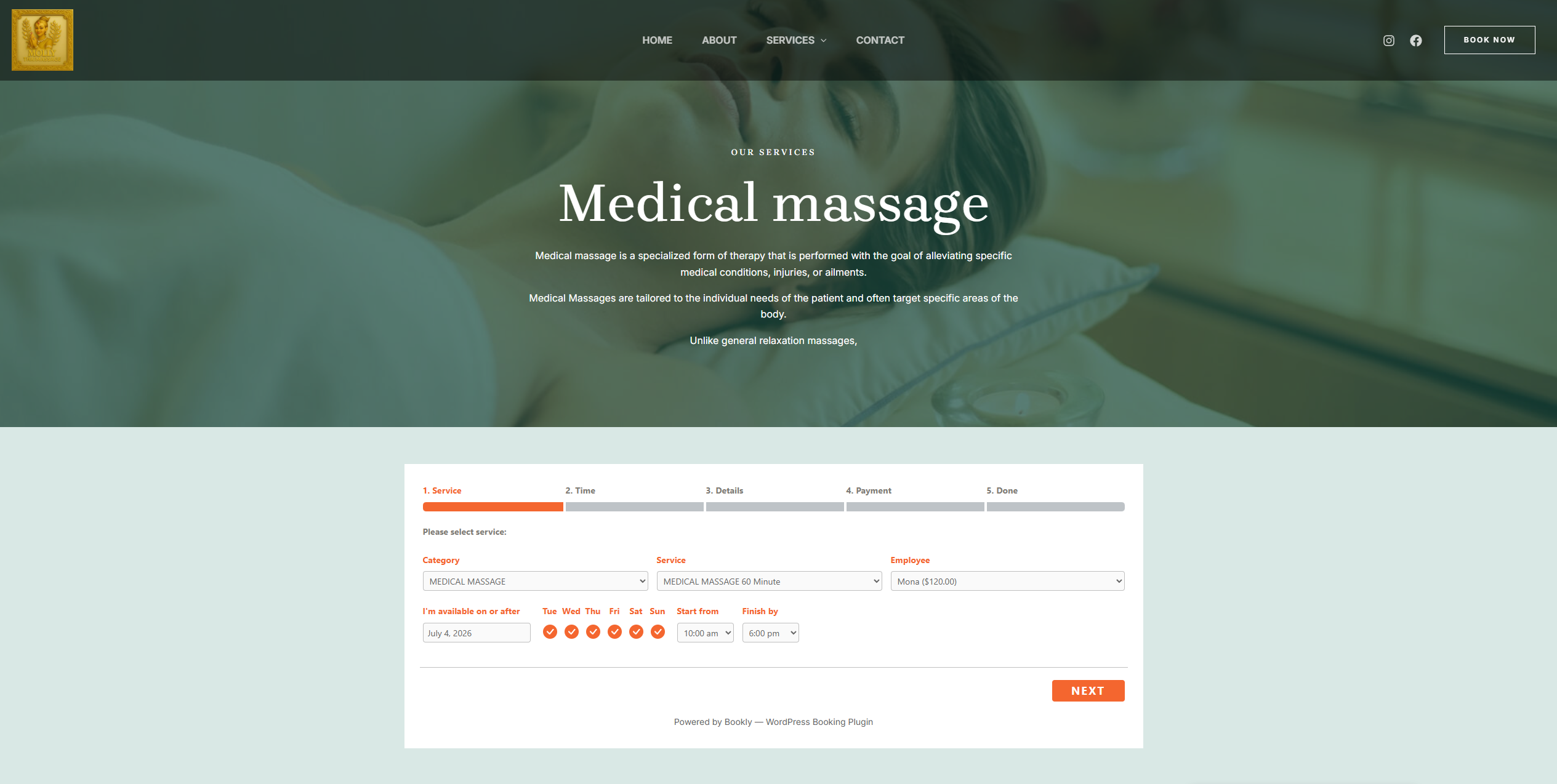 ระบบ Booking Online